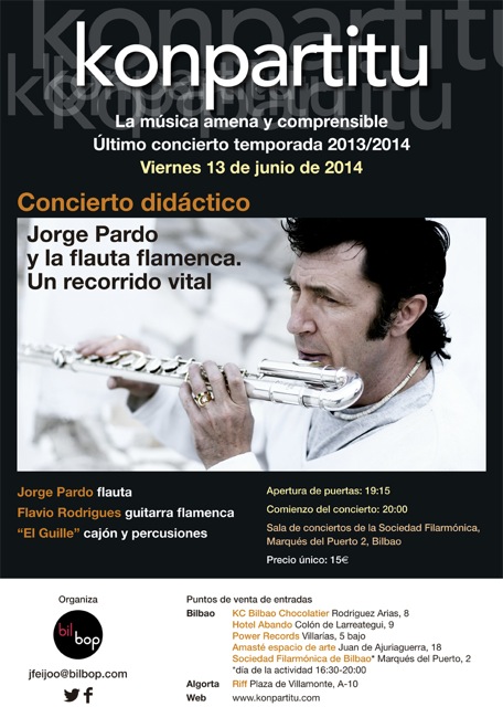 Cartel Jorge Pardo bilbao
